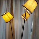 Lampadaire design en laiton 3 feux Arlus