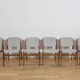 Mid-Century Teak Ella Dining Chairs by Arne Vodder for Vamo Sønderborg, Denmark, 1960s, Set of 6