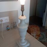 Antique marble lamp foot