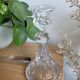 Molded glass candle holder