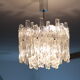 "Ice" chandelier in Lucite from Kalmar, Austria, 60 's, Plexiglas