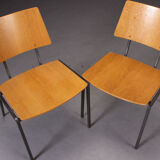 Lot de six chaises scandinave