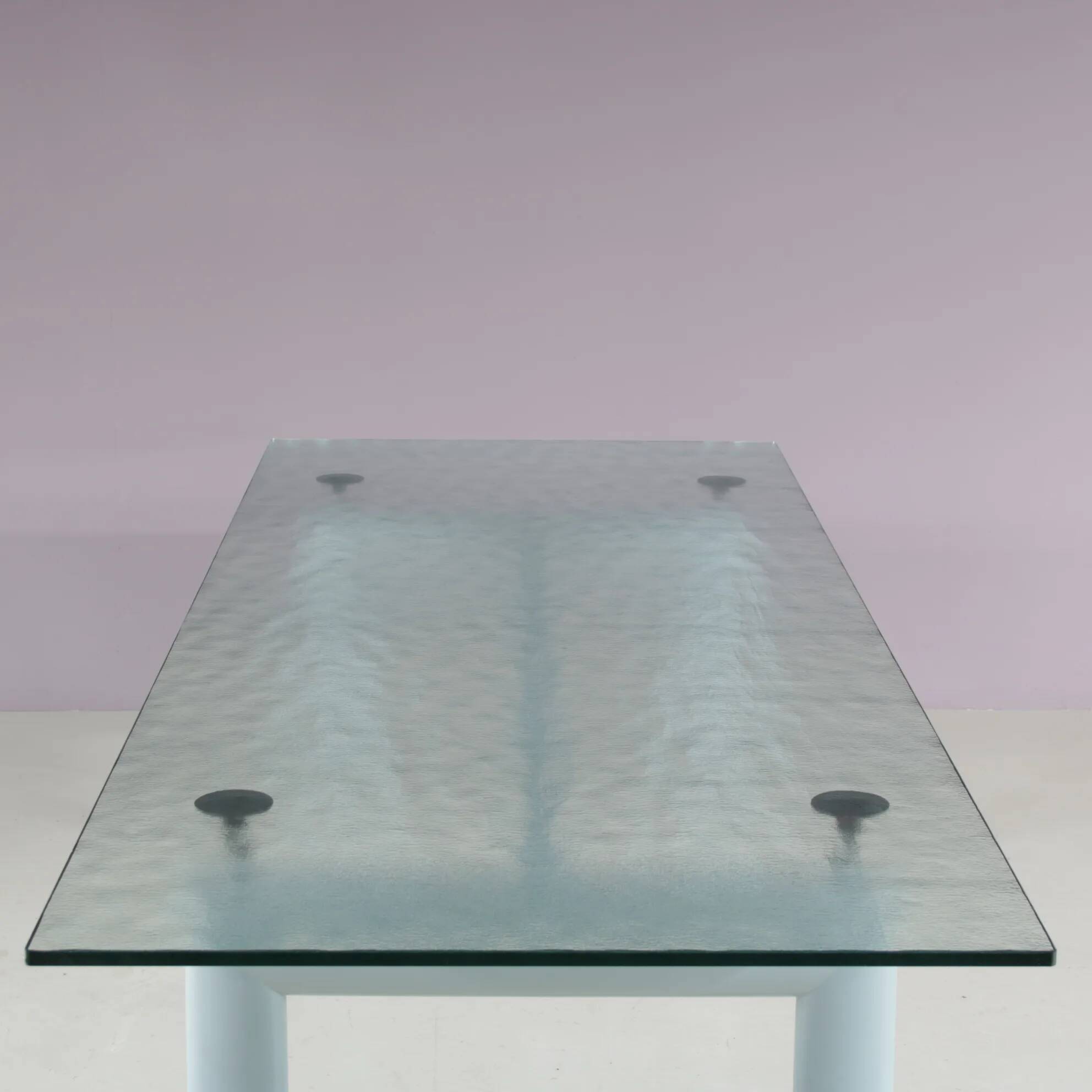 Le Corbusier “LC6” dining table for Cassina, Italy 1980