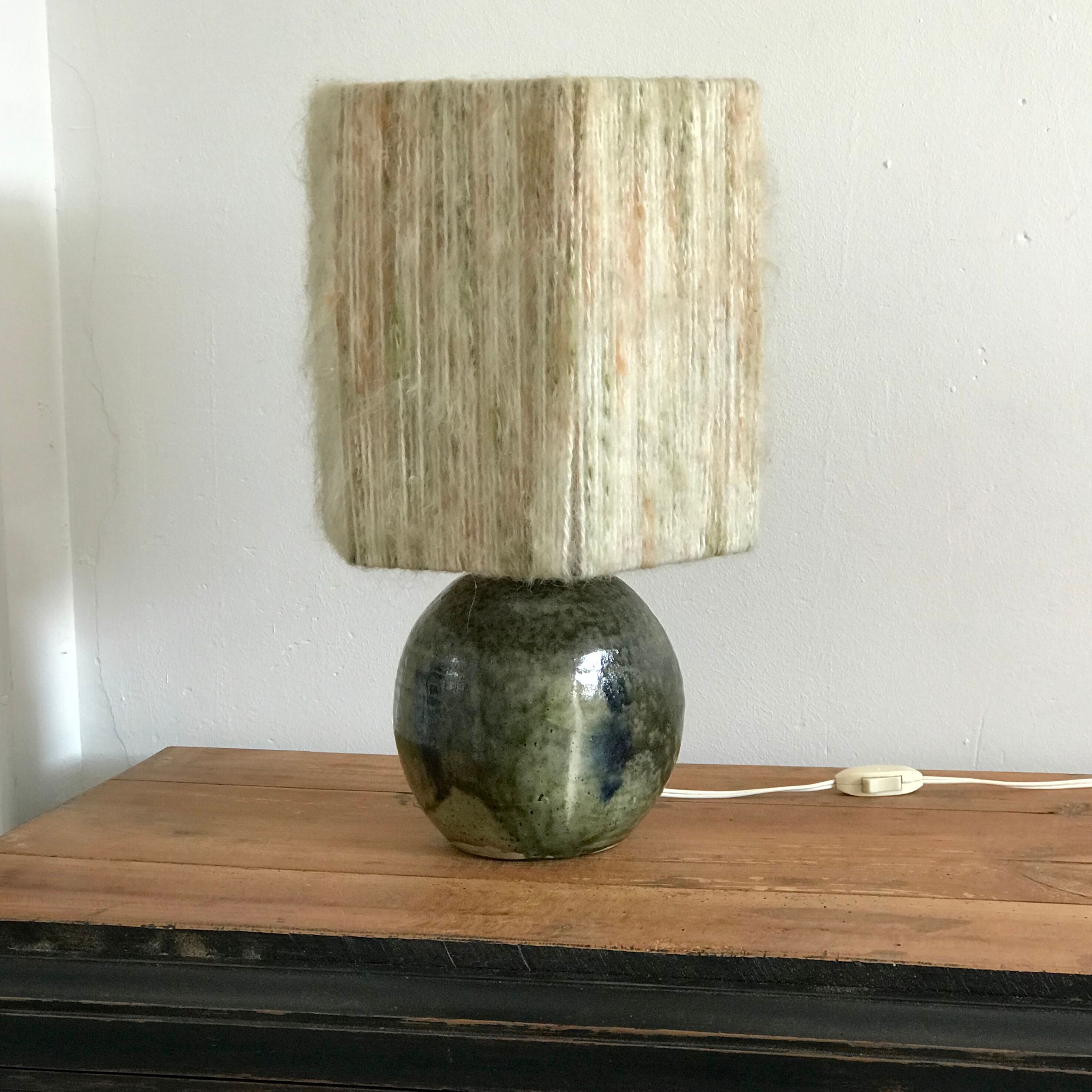Lampe en grès