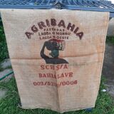 Set of 4 burlap bags