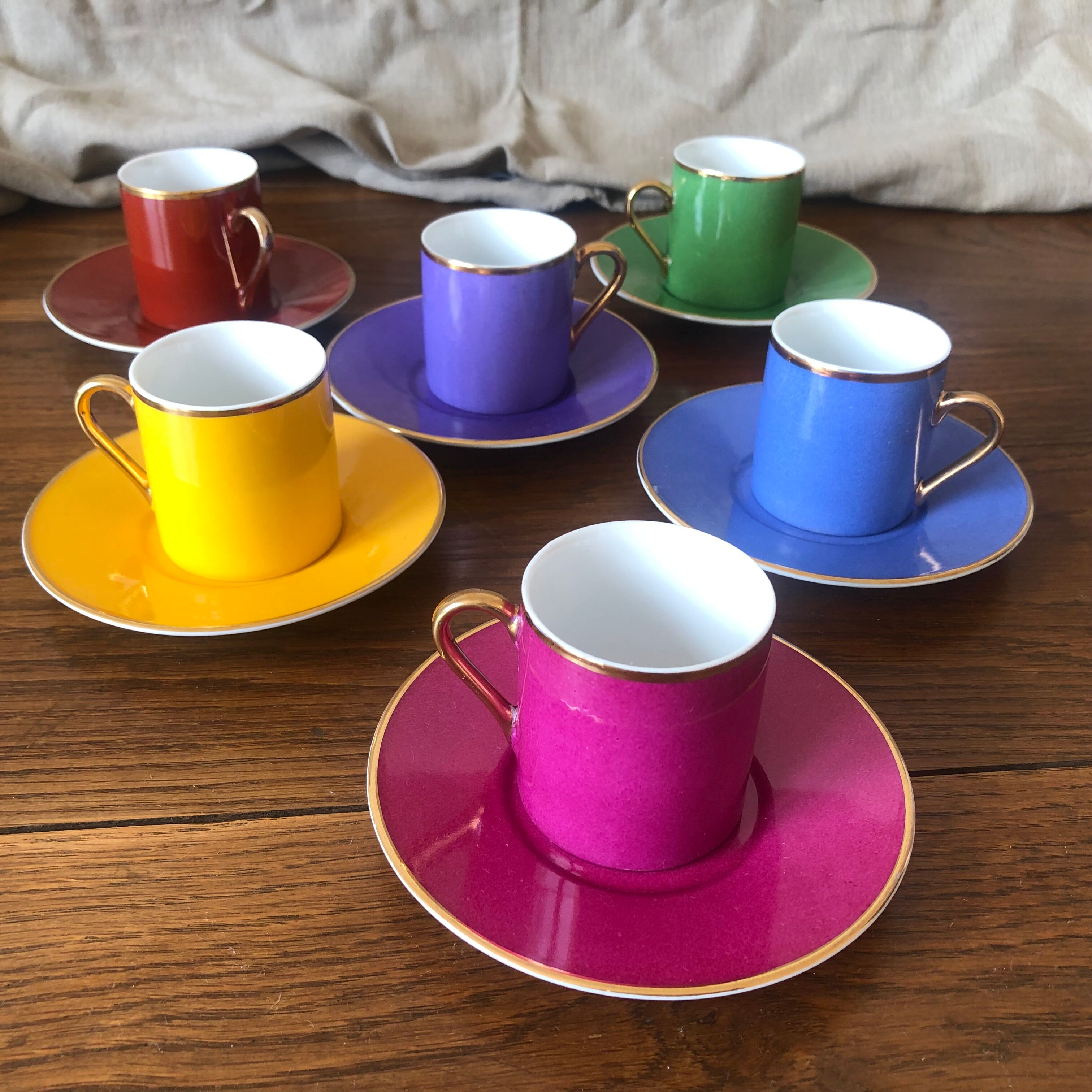 Set of 6 expresso cups
