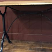 Table de bistrot ancienne Pierre Ouvrier