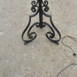 1950s wrought iron lamppost