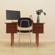 Teak desk, Danish design, 1970s, made in Denmark