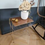 Console table d'appoint porte vinyles