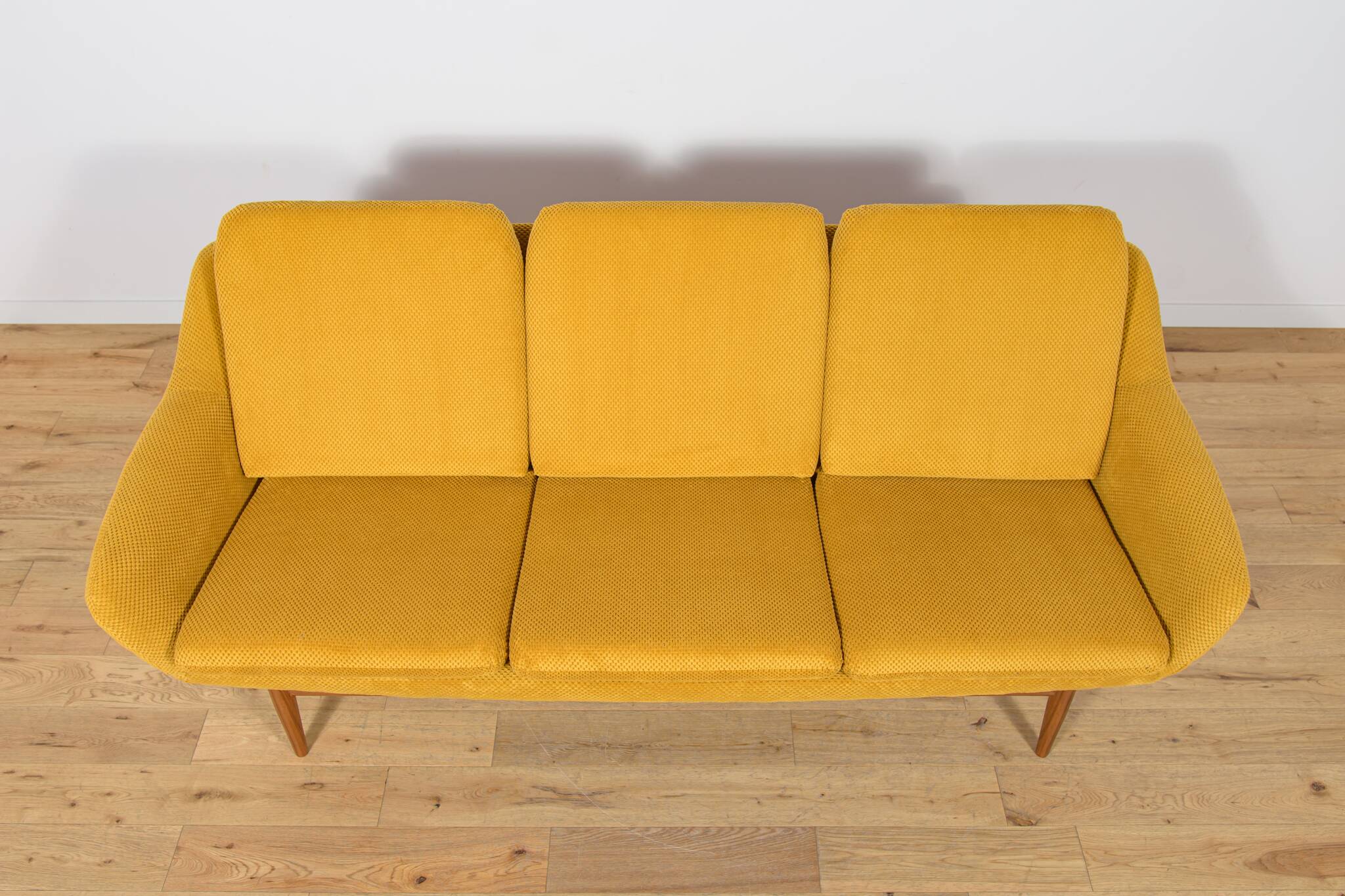 Mid-Century Three-Seater Sofa by Gerhard Berg for Hjelle, Norway, 1960s
