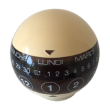 Perpetual calendar Porphyry
