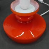 1970s Set of Three Stepan Tabery Opaline Glass Table Lamps, Czechoslovakia