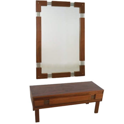 Hall Set / Cabinet with mirror 'Moskosel'