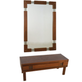 Hall Set / Cabinet with mirror 'Moskosel'