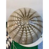 Italian Table Lamp Murano Glass by SimoEng in Light Brown