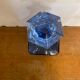 Estelle Antique Colored Whisky/Liqueur Decanter + Blue Crystal Stopper