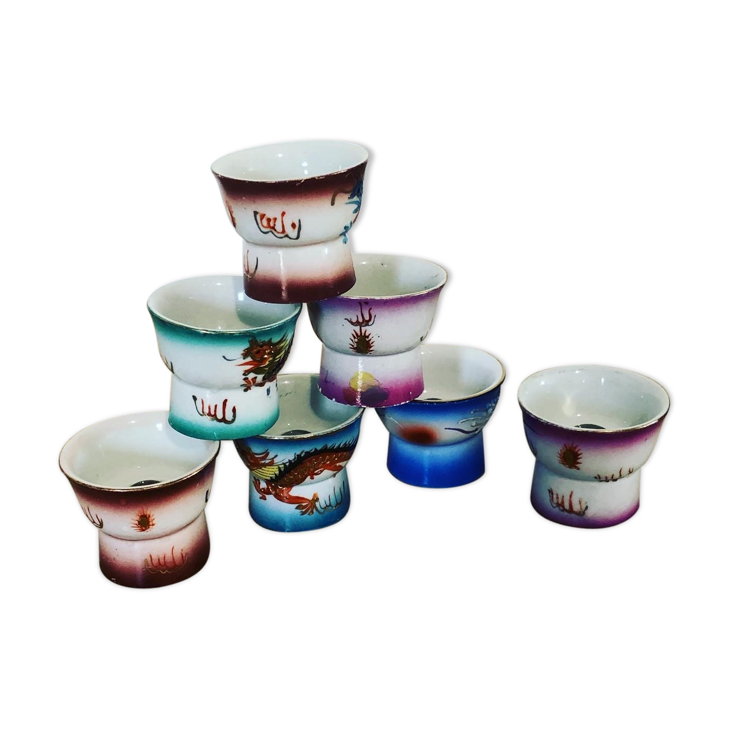 7 cup sake cups