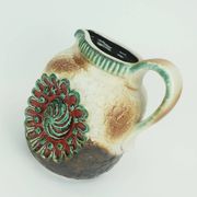 Vase cruche Dumler & Breiden modèle 53/21 décor en relief des années 50.