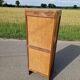 Art Deco filing cabinet with curtain 120 cm