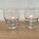 Set of 6 engraved glass wine glasses