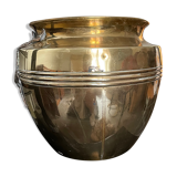 Cache-pot en laiton 1930