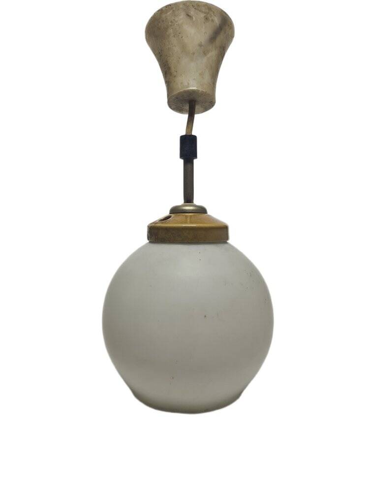 Postmodern Communist pendant lamp, Poland, 1970s