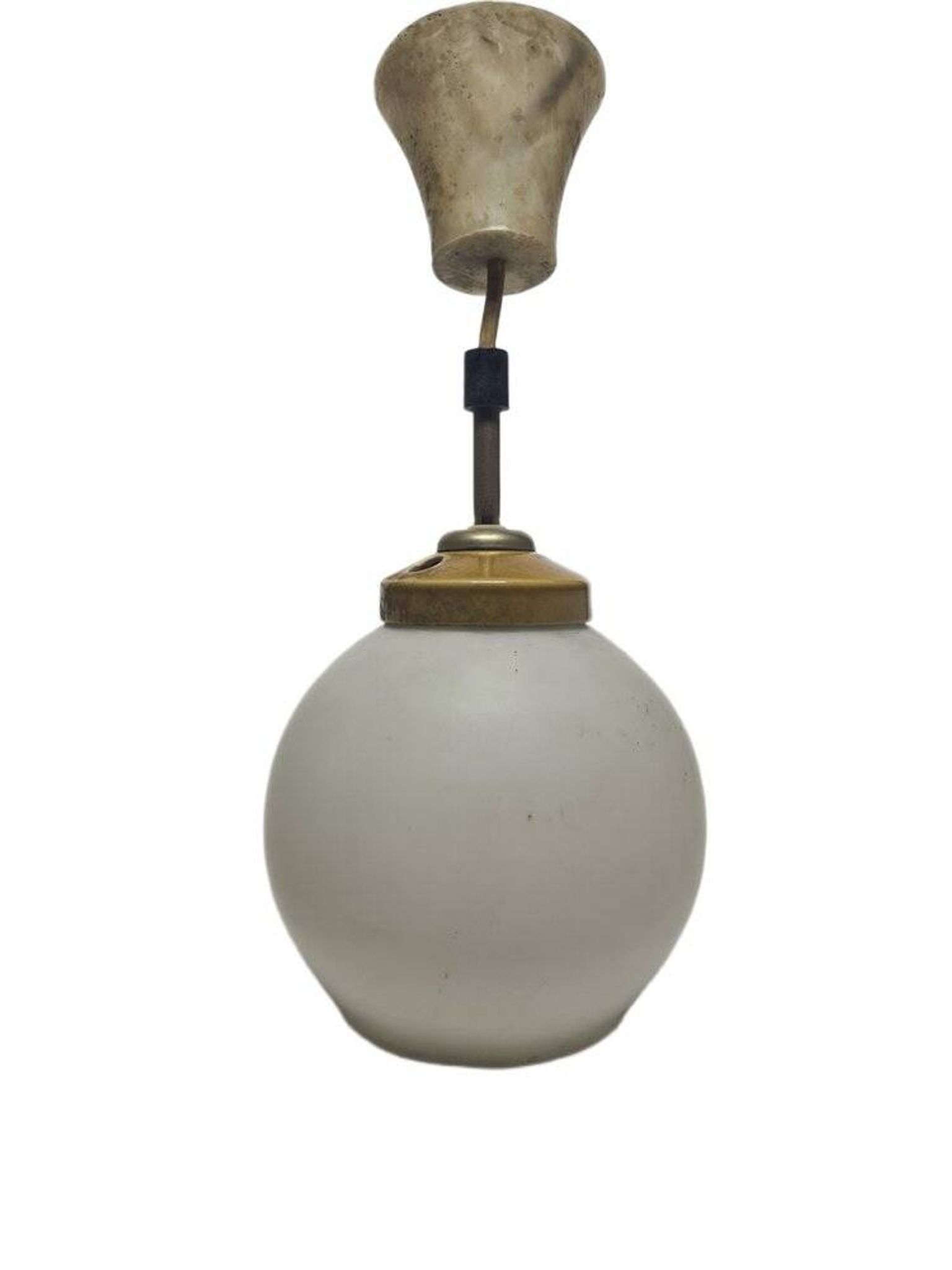Postmodern Communist pendant lamp, Poland, 1970s