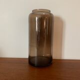 Smoked glass vase