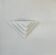 Vintage wall light, matte white plaster, France, 1970