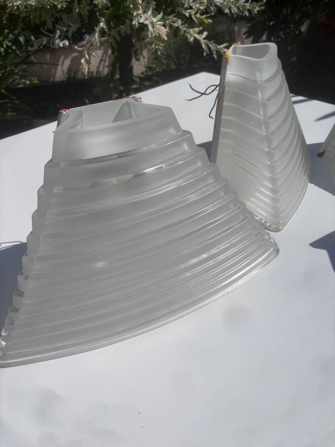 4x Artemide ‘Pergamo 38’ wall lights by Angelo Mangiarotti