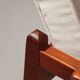 Vintage Scandinavian teak armchair