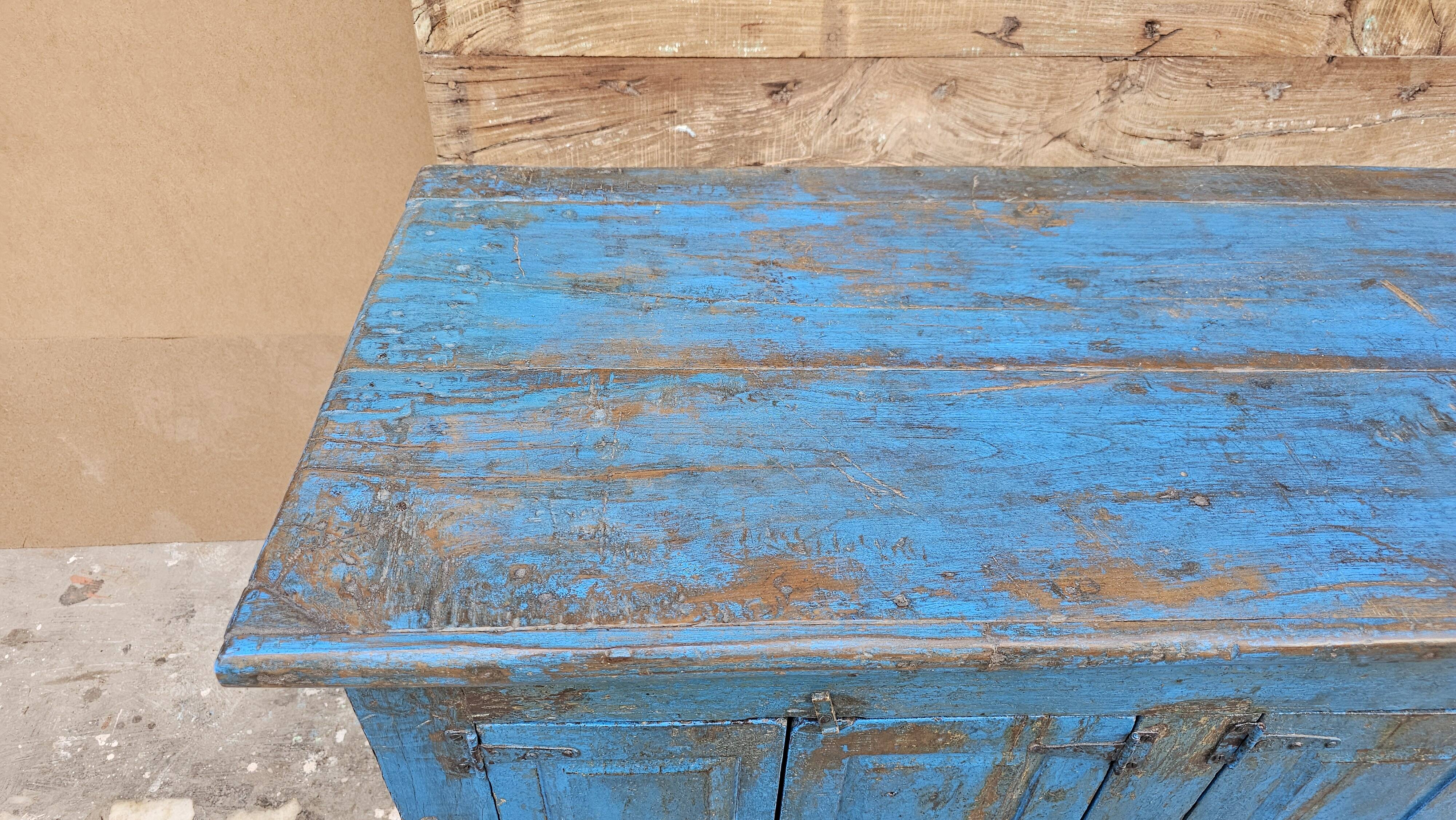 Ancien buffet en teck birman