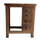 Wooden craft workbench
