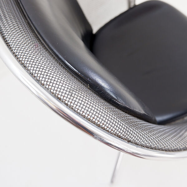 Fauteuil pivotant vintage italien ''Iuta'' par Antonio Citterio pour B&B Italia