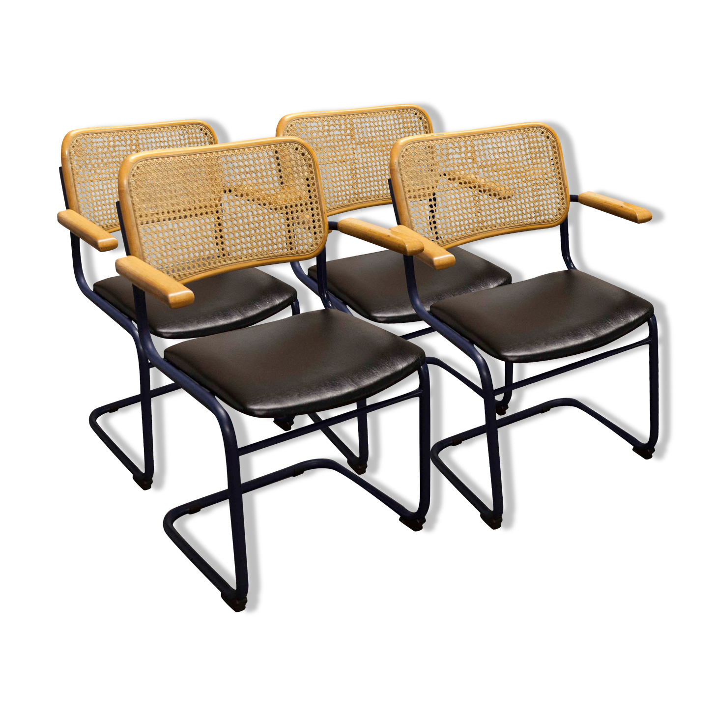 Lot of 4 armchairs creation Inova Paris