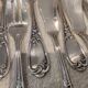 12 fish cutlery pieces, 24 pieces, silver-plated metal, Ercuis Fontenoy silversmith