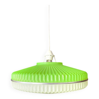 Space age 1970s UFO large hanging lamp