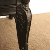 1970s lacquered chest of drawers