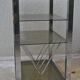 Hi-Fi seventies chrome furniture - smoked glass