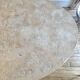 Oval dining table in travertine – 160 cm – Very good condition