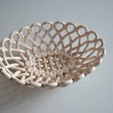 Pichon woven ceramic fruit basket in Uzès