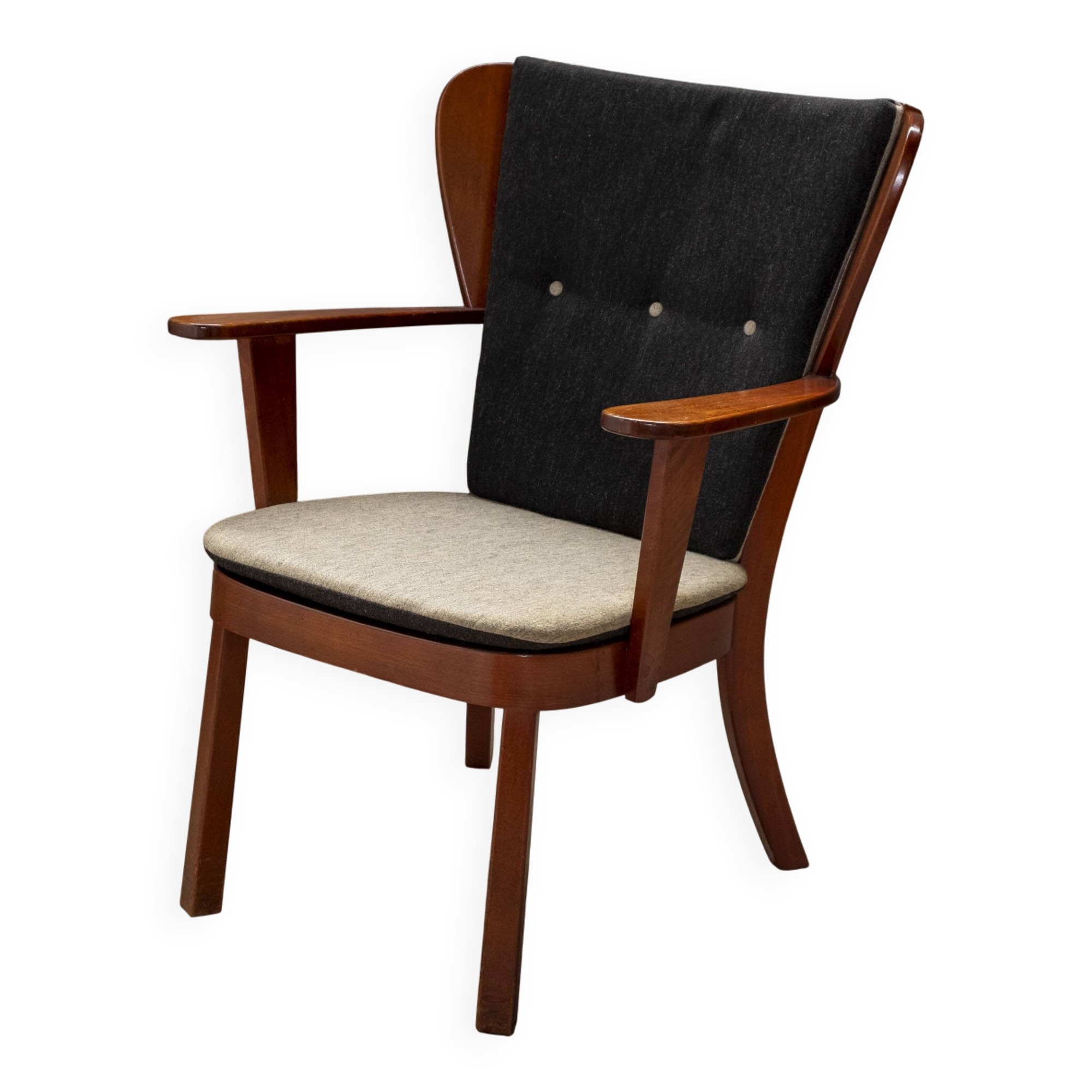 Fauteuil Canada par Christian E. Hansen, par Fritz Hansen, 1944 Danemark