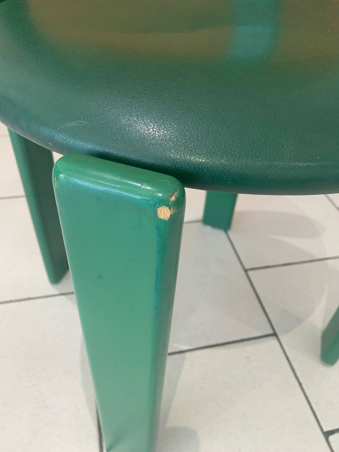 Bruno Rey Vintage Green Chair (4)