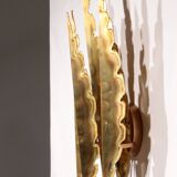Holm-Sörensen Brutalist Copper Wall Lamp Large model Denmark
