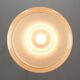 Mid-Century Italian Yellow Glass and Brass Pendant Lamp