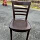 Set of 17 bistro chairs