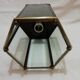 Gold metal ceiling light 1950/60