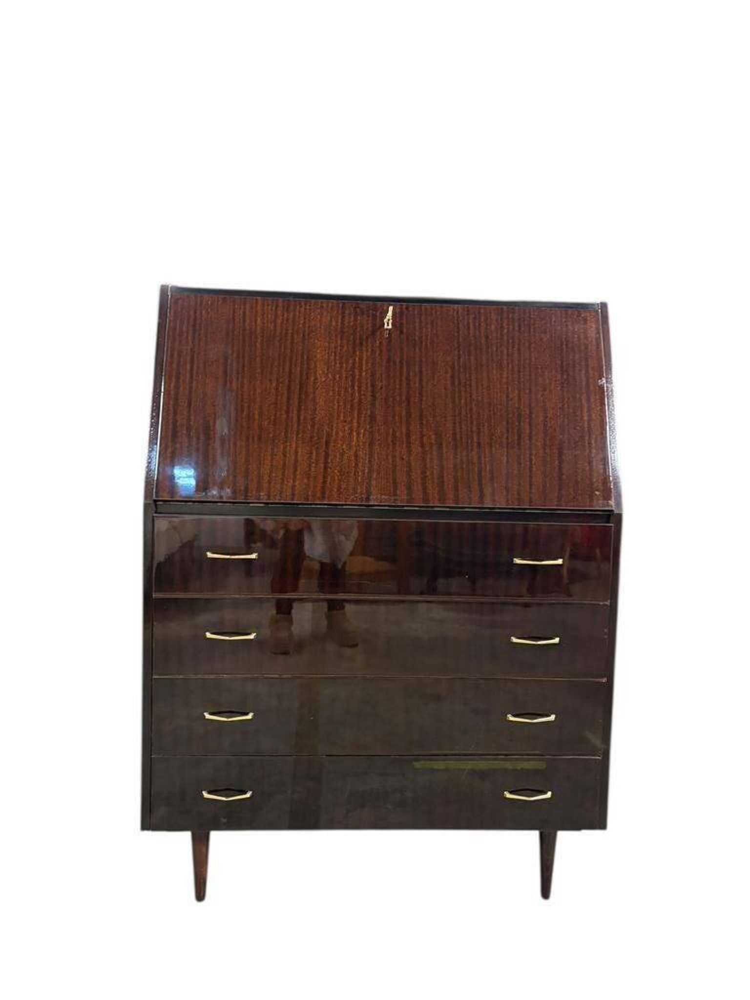 Armoire en bois vintage / secrétaire / commode