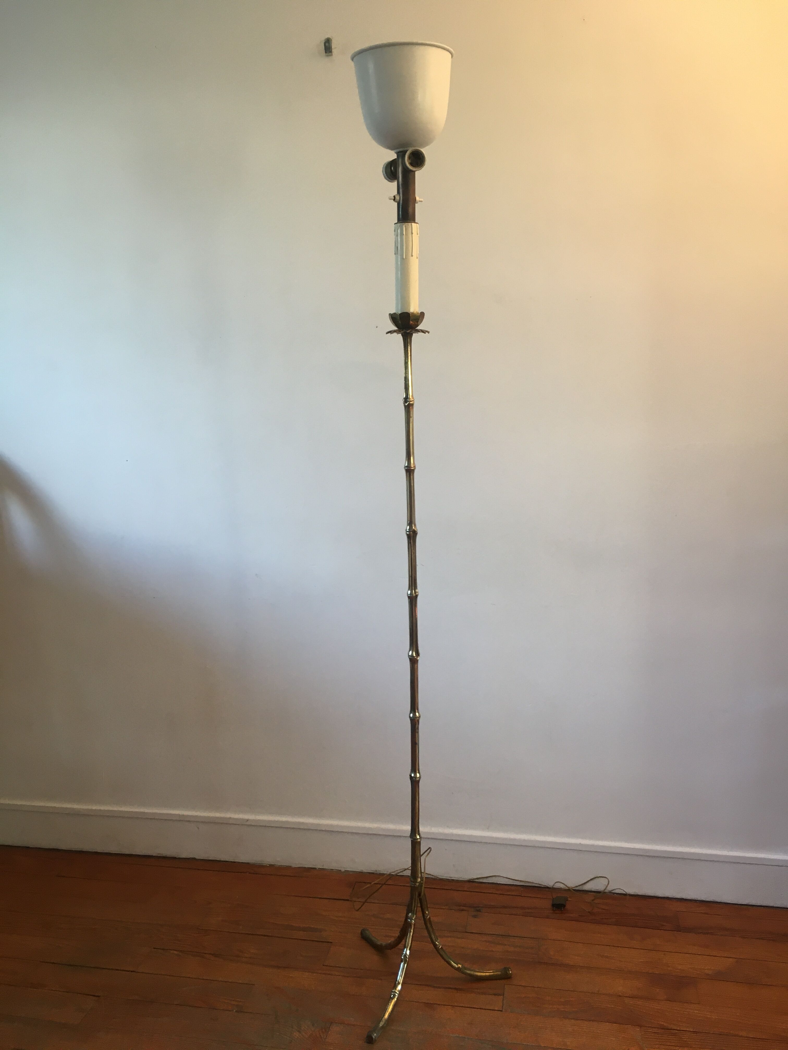 Bamboo floor lamp house Baguès